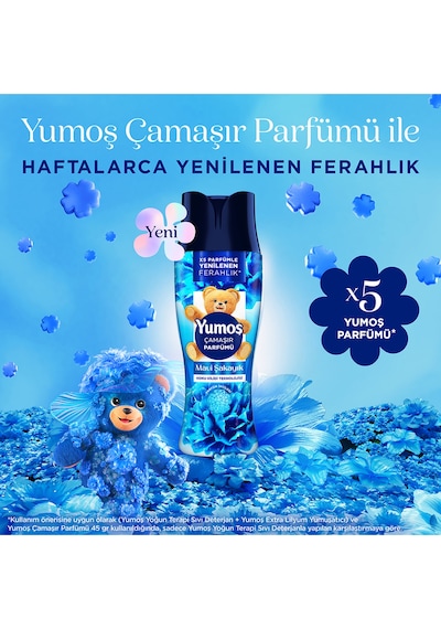 Çamaşır Parfümü Mavi Şakayık 200g X5 5'li Set