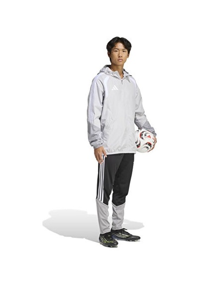Adidas Tiro26c Aw Jkt Erkek Futbol Antrenman Yağmurluk Kb0138 Gri