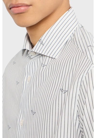Emporio Armani Erkek Gömlek 3d1c86 1k3lz F1h2 Açık Mavi