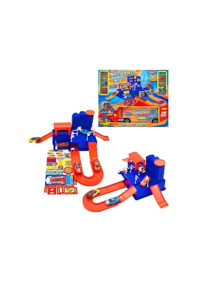 Toysan Speed Racer Tırlı 10 Metal Araçlı Garaj Toy-88