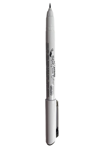 Teknik Çizim Kalemi Fırça Uç B Brush Siyah