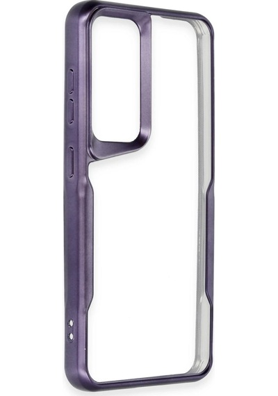 Newface - 757 - Samsung Galaxy S24 Kılıf Boyi Silikon Kapak - - Edntrend - Derin Mor