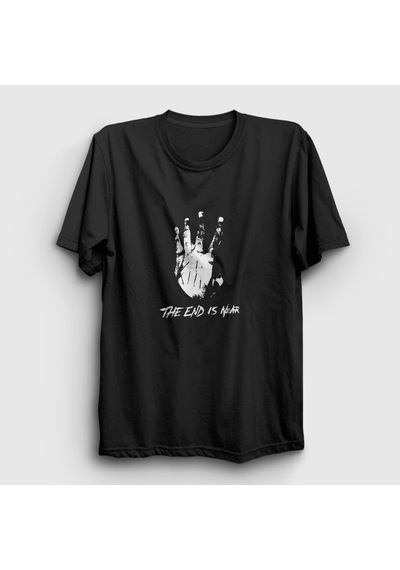 Presmono Unisex The End Is Near Xxxtentacion T-shirt Siyah