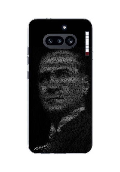 Nothing Phone 4a Uyumlu Gençliğe Hitabe Yazılı Atatürk Silüeti Baskılı Silikon Kılıf Renkli