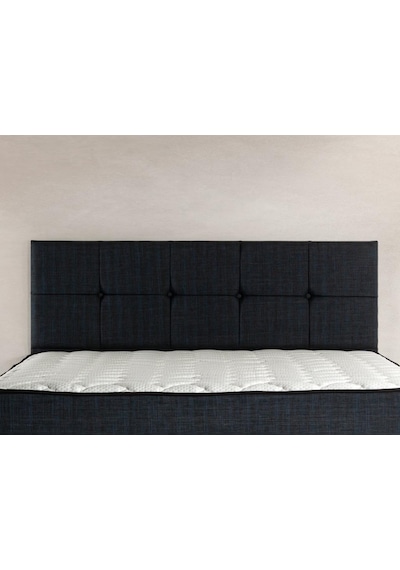 Niron Notte 150cm Çift Kişilik Başlık, Füme Soho Yatak Başlığı