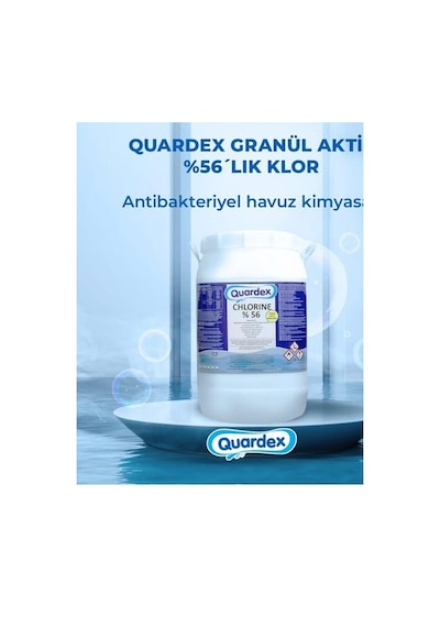 Quardex 56 'lık Granül Toz Klor 25 Kg