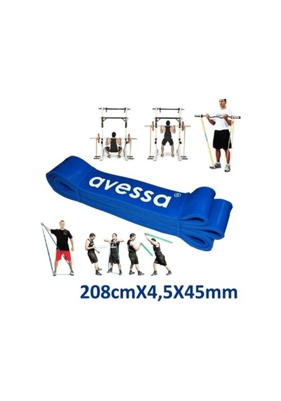 Avessa Lpb-45 Latex Güç Bandı 45 M Extra Sert 2 Krly714 Mavi