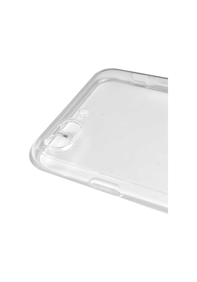 Apple Uyumlu iPhone 8 Plus Kılıf Zore Kamera Korumalı Süper Silikon Renksiz