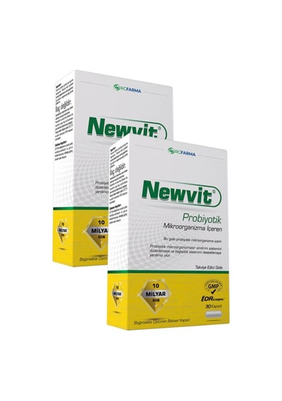 Newvit Probiyotik 30 Kapsül X 2 Adet
