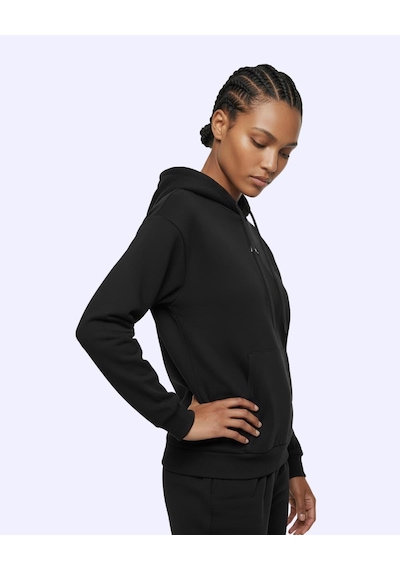 Kappa Mila Kadın Siyah Regular Hoodie