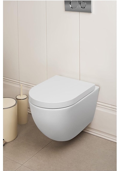 Housera Duroplast D Model Klozet Kapağı Beyaz