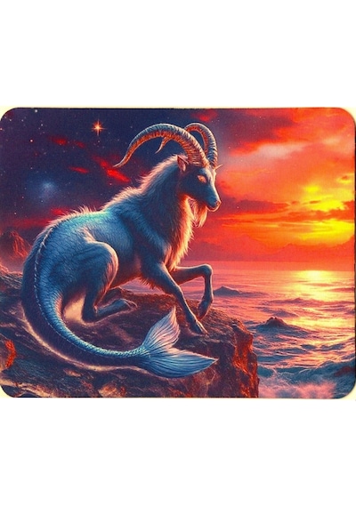 40x28 Cm Gamepad Oğlak Burcu Desenli Bilgisayar Notebook Oyuncu Gaming Mouse Pad Burçlar Mauspad