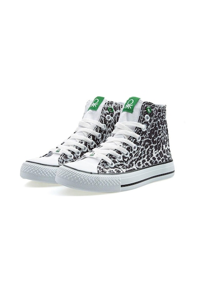 United Colors Of Benetton Benetton Bn-30190 Kadın Spor Ayakkabı Beyaz Leopar United Colors Of Benetton Benetton Bn-30190 Kadın Spor Ayakkabı Beyaz Leopar