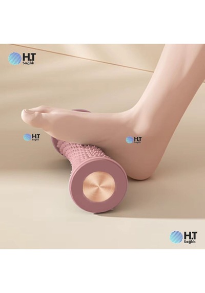 Ayak Masaj Aleti Plantar Fasiit Kas Gevşetici Yoga Fitnes Topukluk Hediyeli