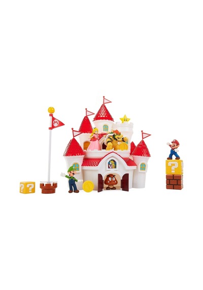 Nintendo Super Mario Deluxe Mantar Krallığı Kalesi Oyun Seti