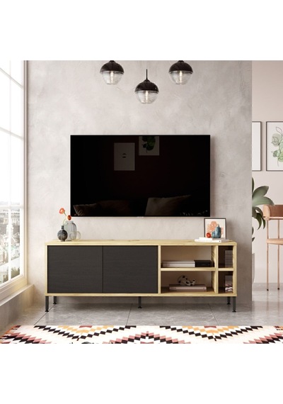 Arya 140cm Tv Ünitesi Sehpası Metal Ayaklı 140cm Keçe-siyah Ary8-kl Keçe - Siyah Arya 140cm Tv Ünitesi Sehpası Metal Ayaklı 140cm Keçe-siyah Ary8-kl Keçe - Siyah