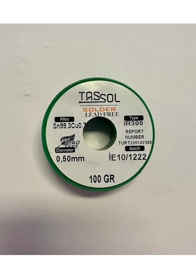 Tr Tassol 0.50 Mm 100gr Kurşunsuz Lehim Teli
