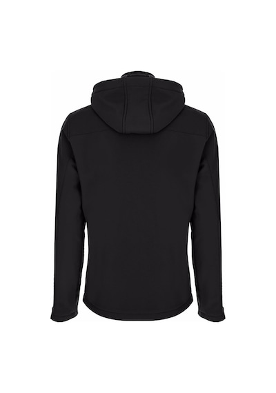 Prifaldi Erkek Siyah Su Ve Rüzgar Geçirmez Softshell Mont-Siyah