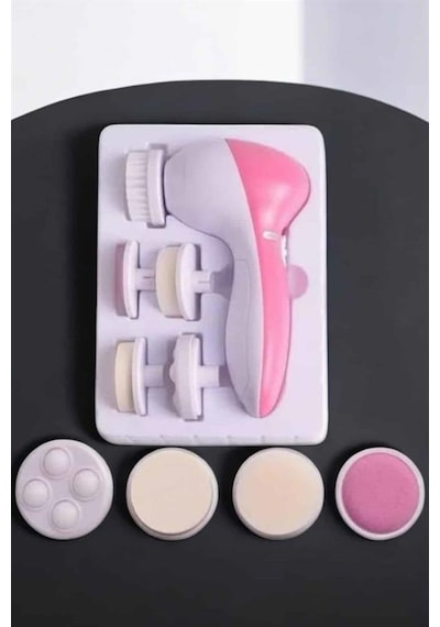 Tnabilir - 483 - Yüz Temizleme Cihazı Masaj, Peeling, Temizlik - Glblseme - 5 Başlıklı