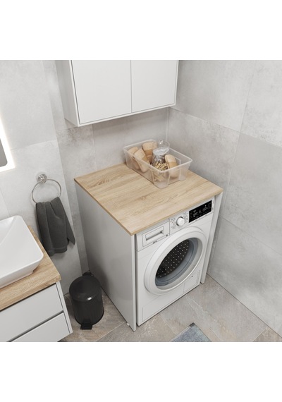Aqua Bagno Urban Smartbox Çamaşır Makinesi Dolabı - Somono Meşe - Beyaz 50.03.01.02.01 Beyaz - Meşe Aqua Bagno Urban Smartbox Çamaşır Makinesi Dolabı - Somono Meşe - Beyaz 50.03.01.02.01 Beyaz - Meşe