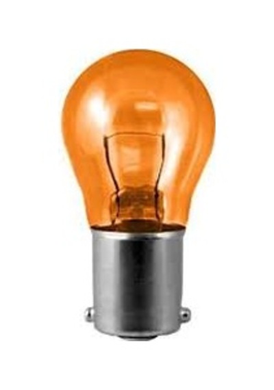 Ampul Sinyal Düz 12v 21w 93 Tek Duy Sarı