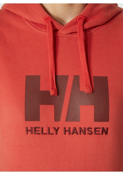 Helly Hansen Kırmızı Kadın Sweatshirt Hha.33978 W Logo Hood