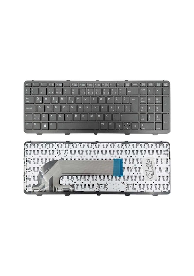 HP Uyumlu Pk1315A1A19 Nsk-Cqcsc Notebook Klavyesi (Siyah - Tr) - 550300906
