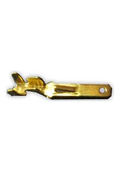 Izolesiz Kablo Ucu Erkek Fiş Mini Tırnaklı 4 8Mm 30 Adet