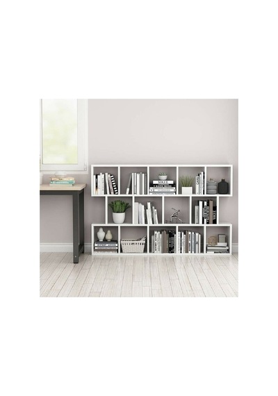 White Le Scale Kitaplık Beyaz White Le Scale Kitaplık Beyaz