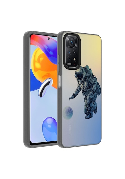 Xiaomi Redmi Note 12 Pro 4g Kılıf Vibe Desenli Kamera Yükseltili Mat Parmak İzi Tutmayan Silikon Pazarplus Seyahat
