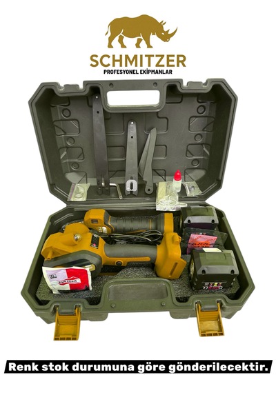 Schmıtzer 2budama-t Pro Set 21v Çelik Şanzuman 2 Pala Ve Zincir Şarjlı Dal Ağaç Kesme Bağ Budama Makas Testere