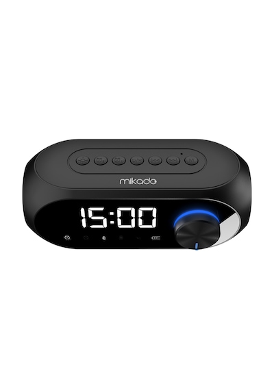 Mıkado Md-w7, Siyah, 5w, Fm Radyo, Usb, Aux, Bluetooth, Kablosuz, Taşınabilir, 1200mah Batarya, Alar