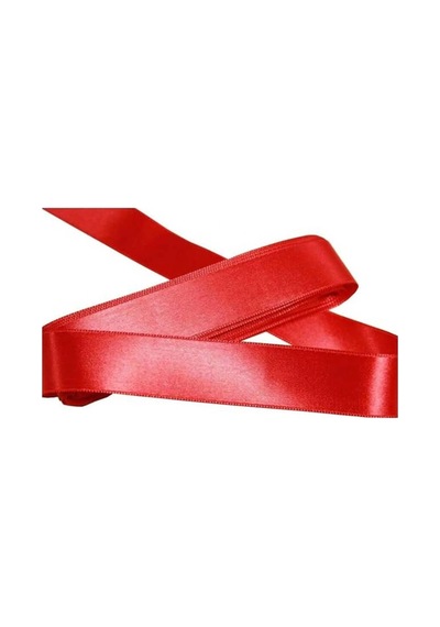 2 Cm Kırmızı Saten Kurdale 10 Metre 1.kalite Solmaz