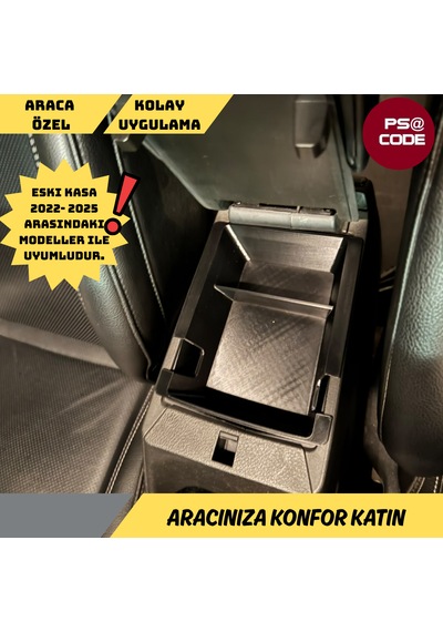 Eski Kasa Jeep Compass Orta Konsol Düzenleyici Ve Organizer 2022-2025 Modelle Uyumlu