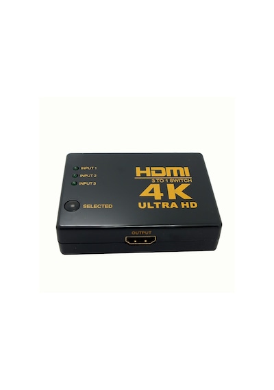 Gplus Ifswr-302 Hdmi 3 Port Giriş 1 Port Çıkış Kumandalı Switch