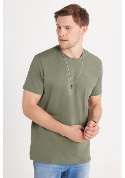 Tudors Erkek Slim Fit Dar Kesim Pamuklu Yumuşak Doku Likralı Esnek Kumaş Basic Yeşil Bisiklet Yaka Tişört-34946 Yeşil Tudors Erkek Slim Fit Dar Kesim Pamuklu Yumuşak Doku Likralı Esnek Kumaş Basic Yeşil Bisiklet Yaka Tişört-34946 Yeşil
