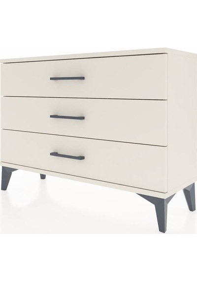 Arges Şifonyer 3 Çekmeceli 88x30x64 Aytaşı-aytaşı Aytaşı