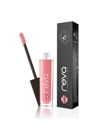 Reva Creamy Matte Lip Gloss Solmon Rose No: 103 Mat Krem Dudak Parlatıcısı 7 Ml
