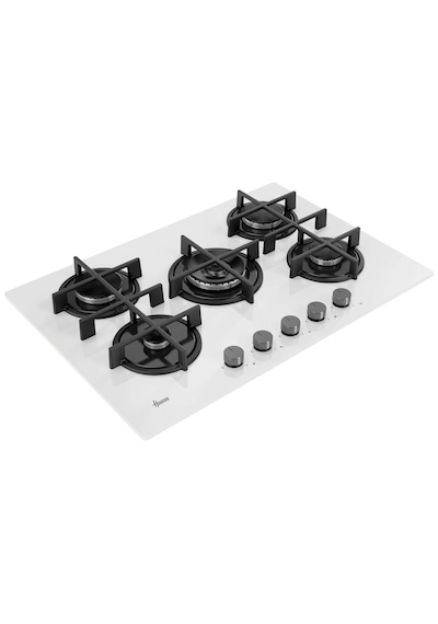 Hoover HVG74C3W 5 Gözlü Döküm Izgara Ankastre Ocak
