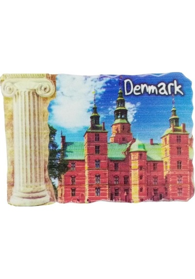 Danimarka Temalı Sütun Magnet