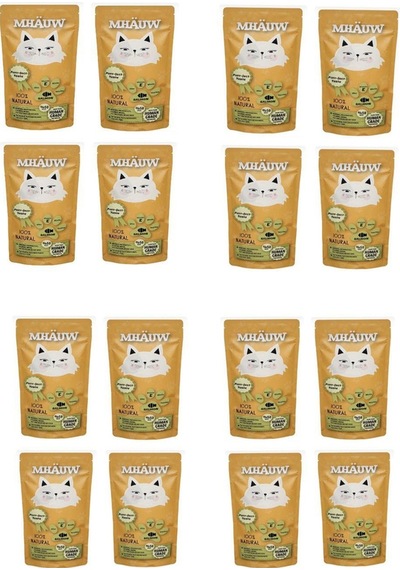 Mhauw Somonlu Kedi Çorbası 16 x 80 G