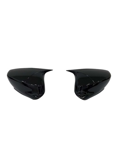 Citroen C4 Cactus 2014-2017 Uyumlu Batman Yarasa Ayna Kapağı Piano Black ABS Plastik (00) (ŞüsCarOto Aksesuar)