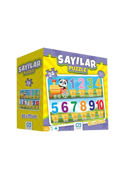 Games Sayılar Puzzle 24 Parça 5134