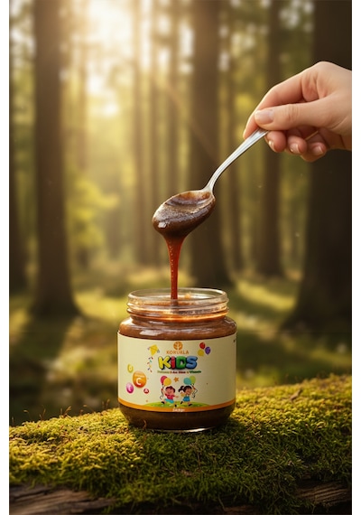 Kids Çocuk Macunu Arı Sütü Polen Propolis Pekmez Karışımı Vitaminli 240gr