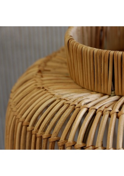 Erva Rattan Mumluk 28x30x38 Bej