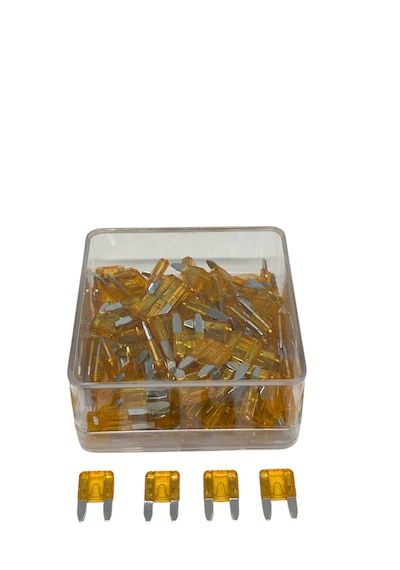 Mini Bıçak Sigorta 5 Amper 100 Adet Mini Boy Oto Sigorta 5a
