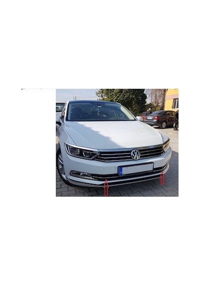 Passat B8 Ön Tampon Alt Çıtası 1 Parça 2015- 2019 Paslanmaz Çelik