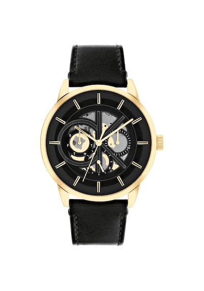 Calvin Klein CK25200217 Deri Siyah 43 mm Erkek Kol Saati
