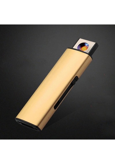 Şarjlı Usb Çakmak Ahşap