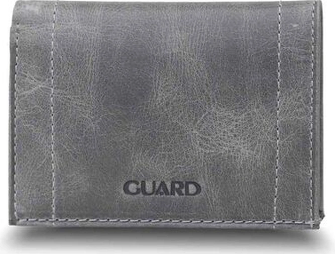 Guard Minimal Antik Gri Deri Erkek Cüzdanı Çok Renkli